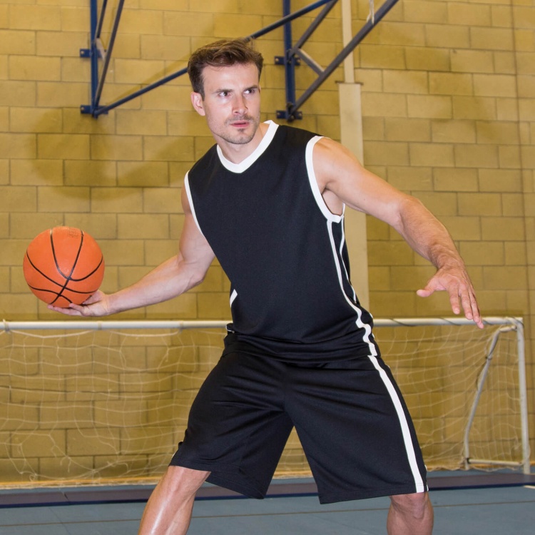 Result Spiro Activewear S278M Basketball Mens Quick Dry Top